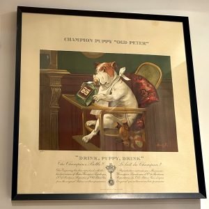 Drink, Puppy, Drink by Marcellin Auzolle, French Advertising Print