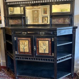 Aesthetic Movement Ebonised Wood Credenza