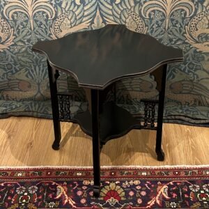 Liberty Style Anglo-Moorish Ebonised Table