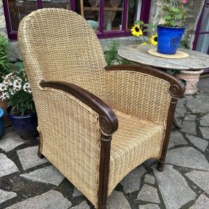 Early 20th Century Wicker Armchair